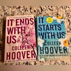 TWO COLLEEN HOOVER BOOKS Like New